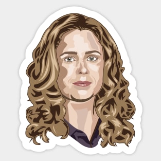 Pam Beesly - Jenna Fischer (The Office US) Sticker